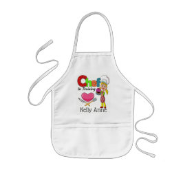 Little Chef in Training Apron Barnförkläde