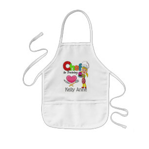 Little Chef in Training Apron Barnförkläde