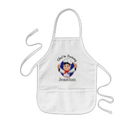 Little Chef in Training Apron Barnförkläde