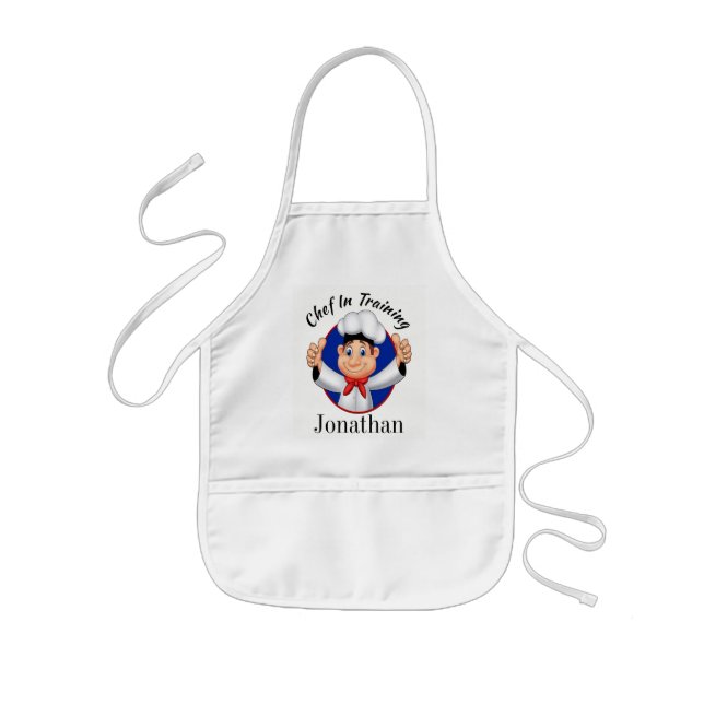 Little Chef in Training Apron Barnförkläde (Framsidan)