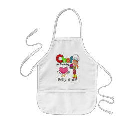 Little Chef in Training Apron Barnförkläde