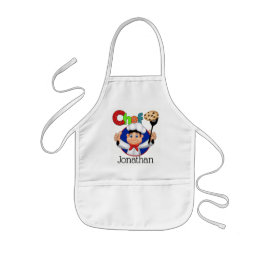 Little Chef in Training Apron Barnförkläde