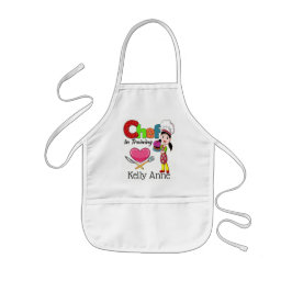 Little Chef in Training Apron Barnförkläde
