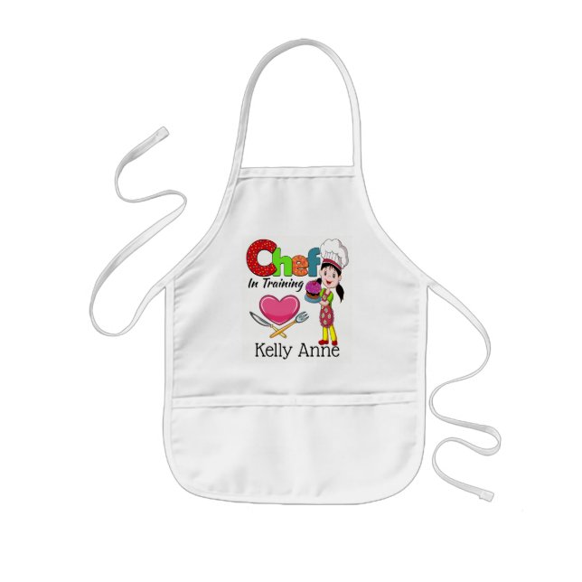 Little Chef in Training Apron Barnförkläde (Framsidan)