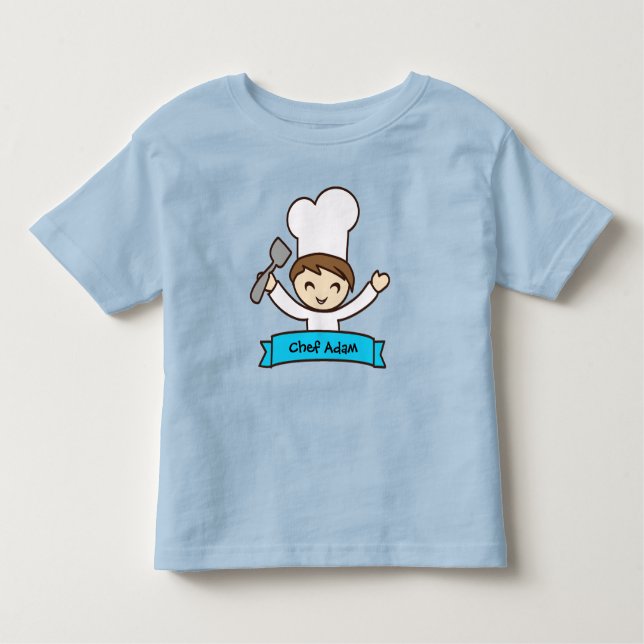 "Little Chef" Kids' Graphic Tee (Framsida)