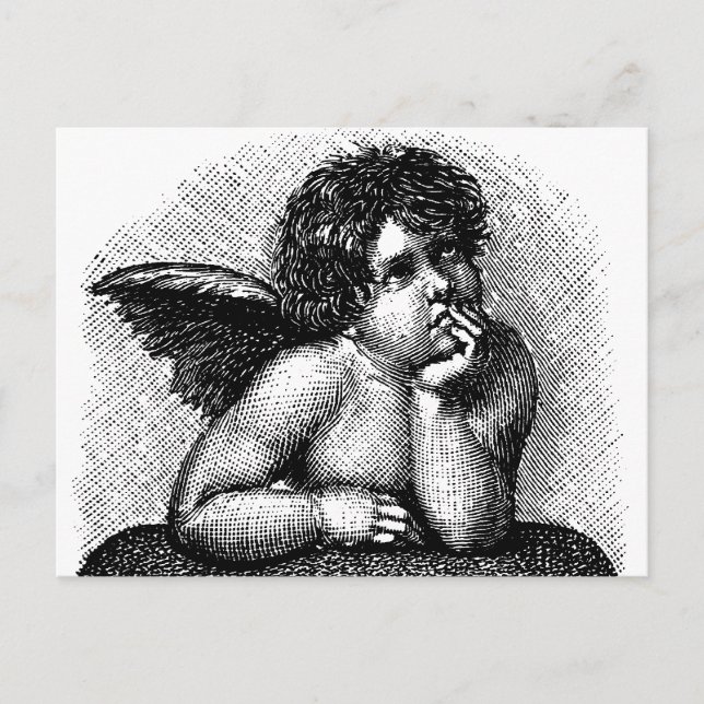 Little Cherub Vykort (Framsida)