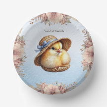 Little Chick Blue Ribbon Papper Bowl
