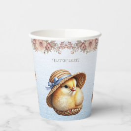 Little Chick Blue Ribbon Papper Kopp