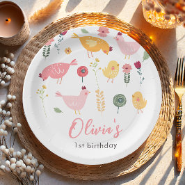 Little Chick Girl Farm Påsk Chicken Birthday