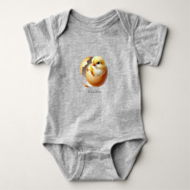 Little Chick Hatching Baby Bodykostym T Shirt