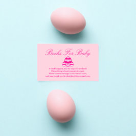 Little Chick Påsk Bokar for Baby Shower Tilläggskort