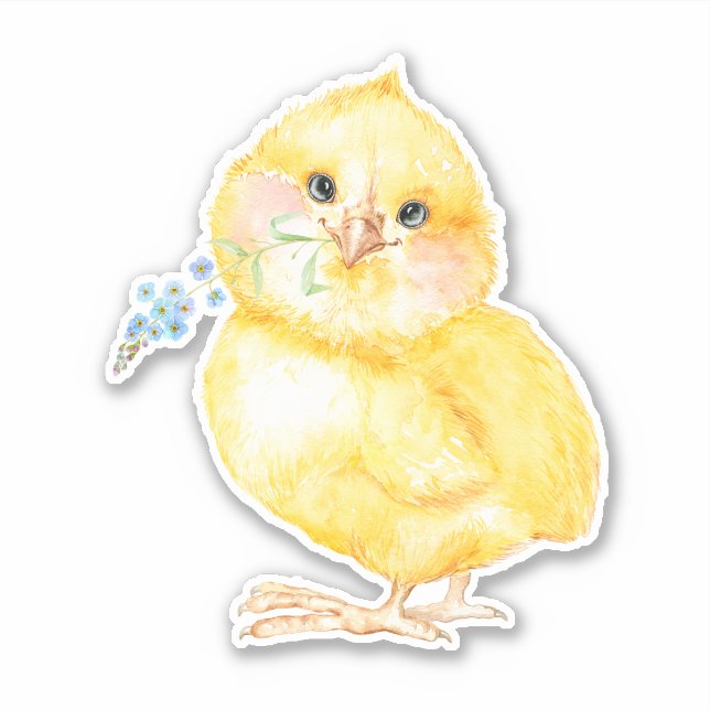 Little Chick Sticker Klistermärken (Framsida)