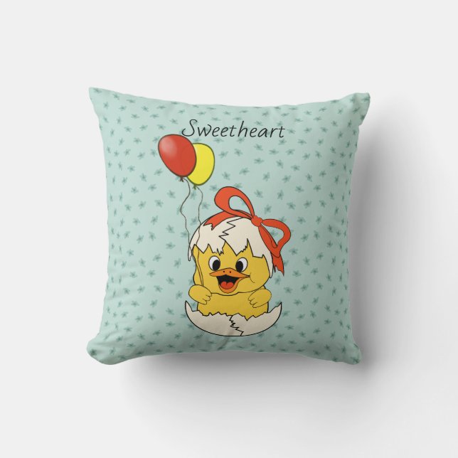 Little Chick "Swehoney" Dekorativ kudde (Framsida)