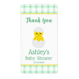Little Chick To Hatch Gender Neutral Baby Shower Fraktsedel