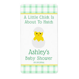 Little Chick To Hatch Gender Neutral Baby Shower Fraktsedel