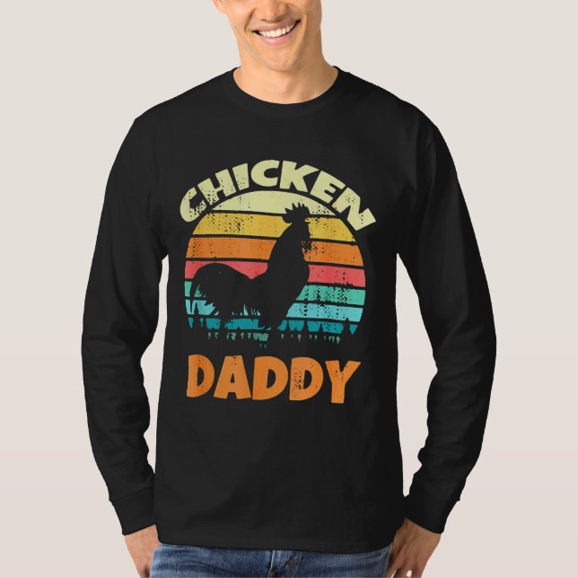 LITTLE CHICKEN DADDY FOR POU T SHIRT (Framsida)