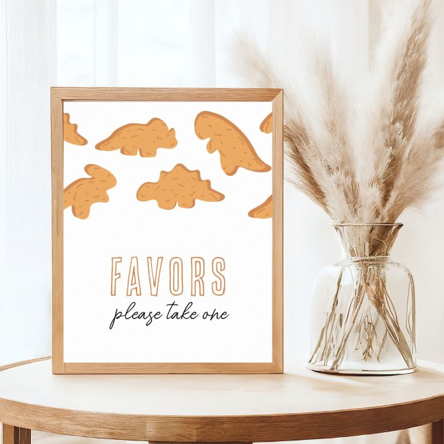 Little Chicken Nugget Baby Shower Favors Poster (Skapare uppladdad)