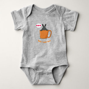 Little Choco bunny säger "I kärlek U" Baby Bodykos T Shirt