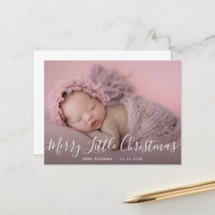 LITTLE CHRISTMAS   Födelseort i baby Vykort