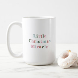 Little Christmas Miracle Grandma Grandmother Quote Kaffemugg