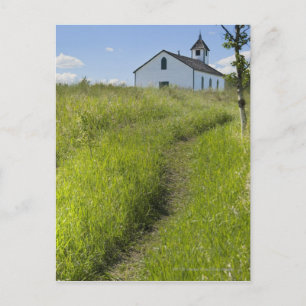 Little Church on the Canadian Prairies Vykort