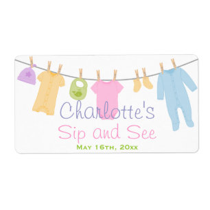 Little Clothes Baby Sip and See Fraktsedel