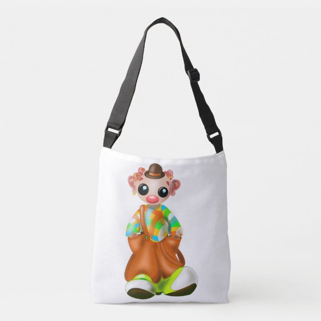 Little Clown Crossbody Bag Axelväska (Framsida)