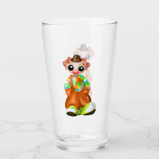 Little Clown Glass Glaskopp (Framsida)