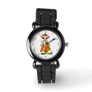 Little Clown Watch - Circus - Painting Armbandsur