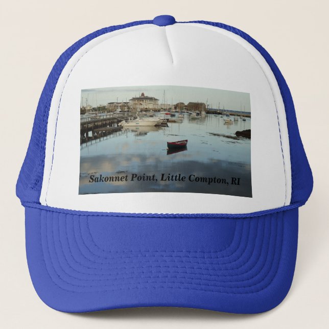 Little Compton, RI - Sakonnet Point, Harbour Truckerkeps (Framsida)