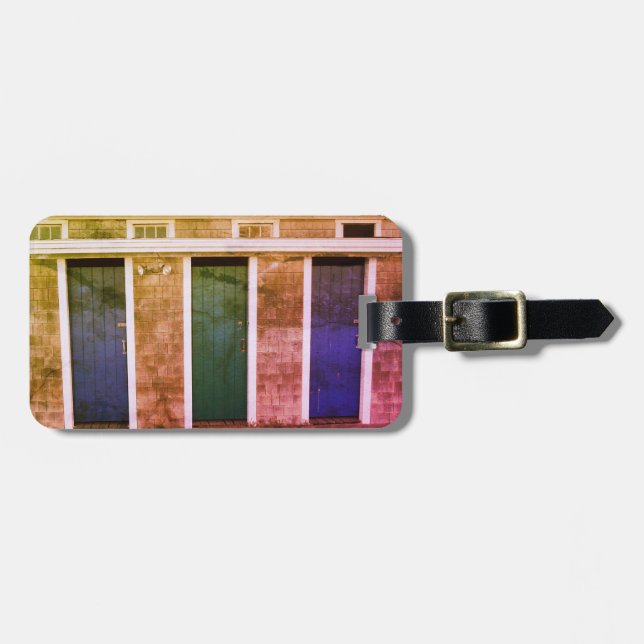 Little Compton, RI Summer Colony Cabanas (LC) Bagagebricka (Horisontell Framsida)