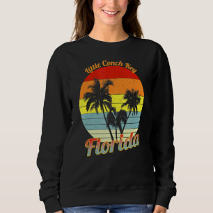 Little Conch Nyckel Florida Retro Tropical Handfla T Shirt