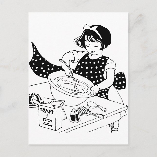 Little Cook Vykort (Framsida)