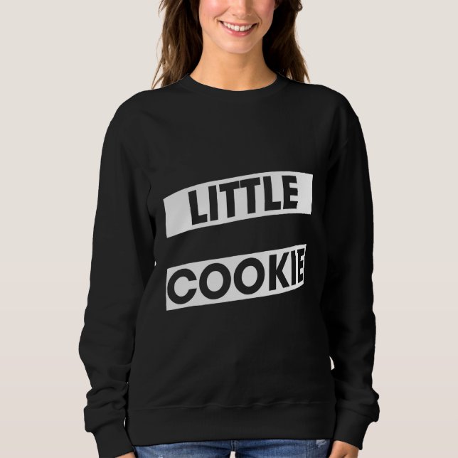 Little Cookie Fortune Dessert Ord Graphic T Shirt (Framsida)
