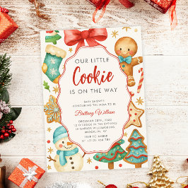 Little Cookie-julbabyskor Inbjudningar
