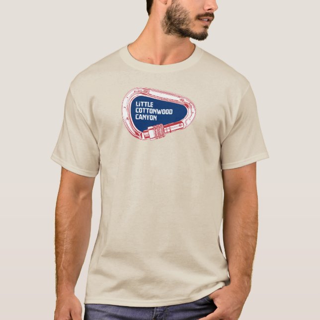 Little Cottonwood Canyon T Shirt (Framsida)