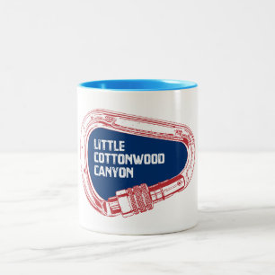 Little Cottonwood Canyon Två-Tonad Mugg
