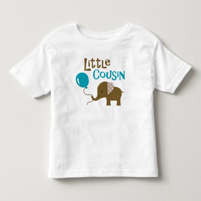 Little Cousin - Modet Elephant t-shirts för pojkar (Framsida)
