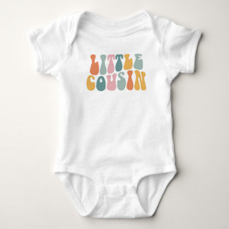 Little Cousin, Retro Kids, Matching Cousin T Shirt