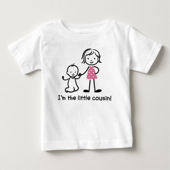 Little Cousin Stick figur t-shirts (Framsida)