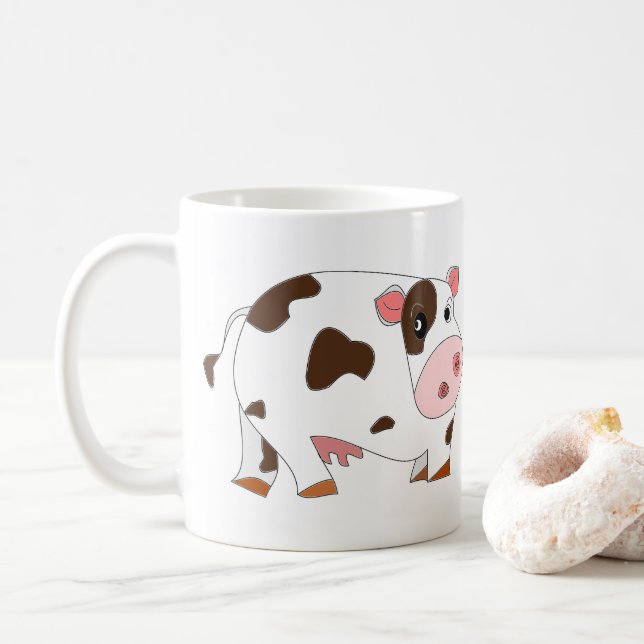 Little Cow Mugg (Med munk)