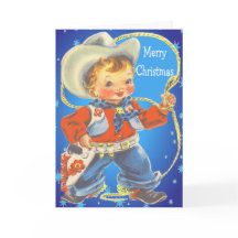 Little Cowboy med Rope God jul