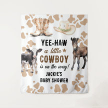Little Cowboy Rodeo Baby Shower