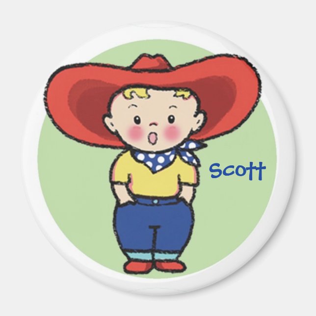 Little Cowboy - tal om magnet (Framsidan)