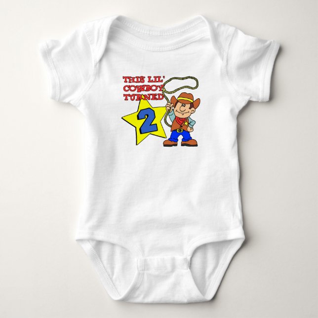 Little Cowboy Tured Two Tee (Framsida)