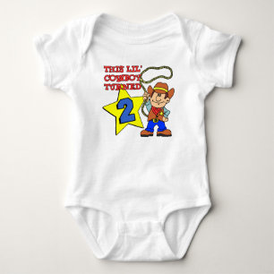 Little Cowboy Tured Two Tee Shirt