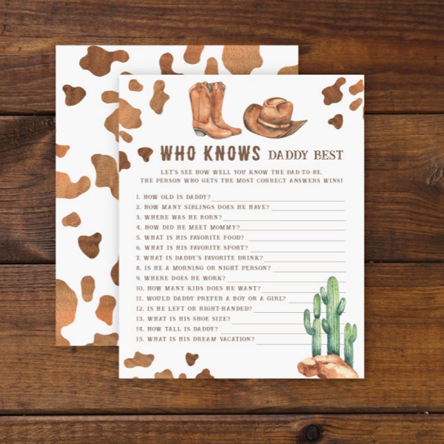 Little Cowboyen - Vem vet vem pappa spelar bäst (Skapare uppladdad)