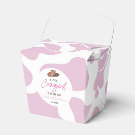 Little Cowgirl Cow Girl Rodeo Western Baby Shower Presentaskar