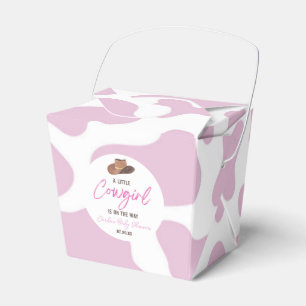 Little Cowgirl Cow Girl Rodeo Western Baby Shower Presentaskar