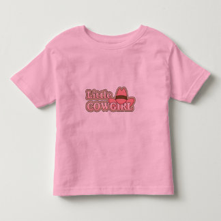 Little Cowgirl Hat - Girls Western T-shirt